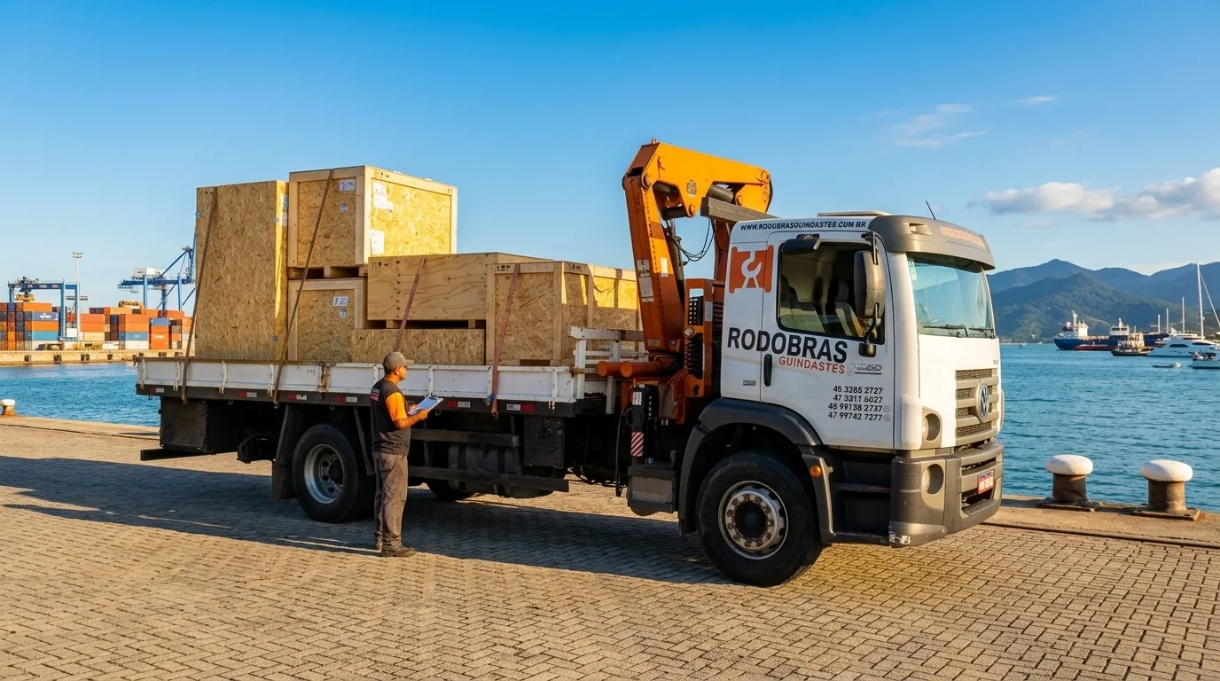 Transporte especial com prancha 3